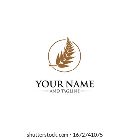 new zealand leaf logo luxury leaf logo design inspiration . fern logo design inspiration . fern leaf logo template . luxurious style