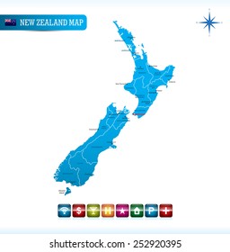 New Zealand Map