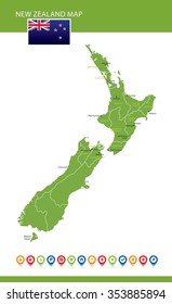 New Zealand Map