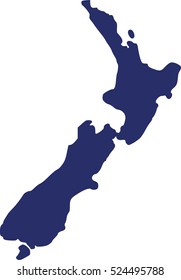 New Zealand map