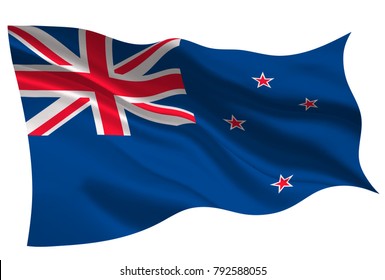 New Zealand National Flag Flag Icon