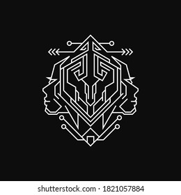 New Zodiac Sign Gemini for apparel, merchandise or other