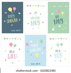 newborn baby shower and greeting cards