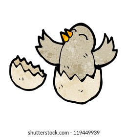 newborn chick cartoon