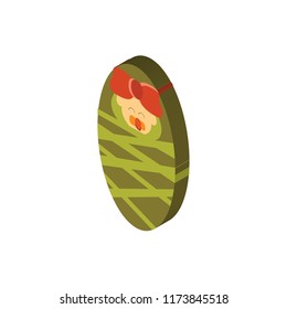 Newborn isometric left top view 3D icon