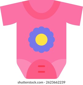 Design de ícone de vetor de linha recém-nascido