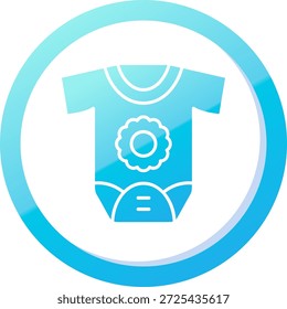 Design de ícone de vetor de linha recém-nascido