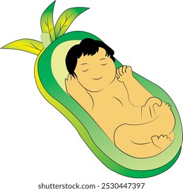 newborn proses drawing stock illustrations