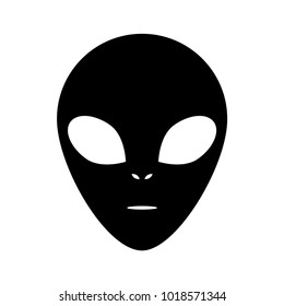 The newcomer. Extraterrestrial civilizations. Alien. Icon. Flying saucer. For your design.