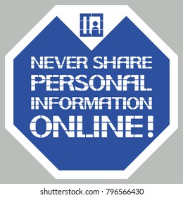 Newer shape personal information online!
Staying safe online, internet surf sensibly, computer class code.