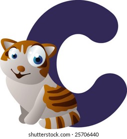 Newest ABC animals: C is for Cat