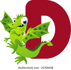 Newest ABC animals: D is for Dragon