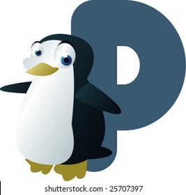 Newest ABC animals: P is for Penguin