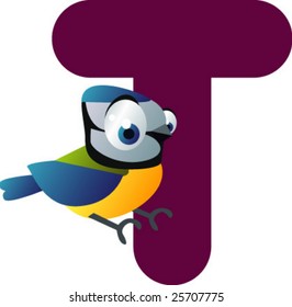 Animales ABC más recientes: T es para Titmouse