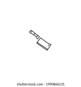 The newest barbecue knife logo is perfect for food companies.