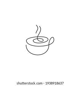 the newest continuous line cafe