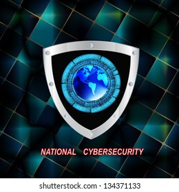 The newest Internet technology.Connection.Cybersecurity.Vector