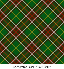 Newfoundland District Tartan. Tartan imitation for prints on fabric and clothing, interior decoration, Scottish-style websites. Diagonal cell.  Seamless pattern. Frequent weave 
