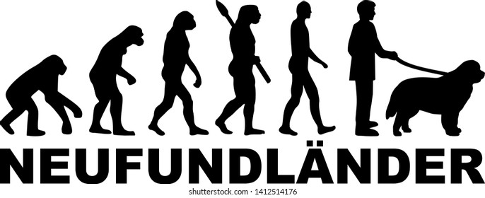 Newfoundland evolution with german name