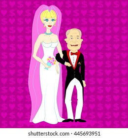 newly married couple