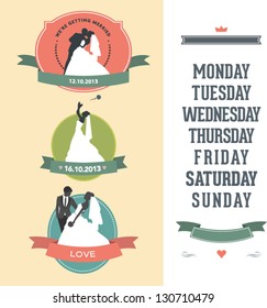 Newlyweds set