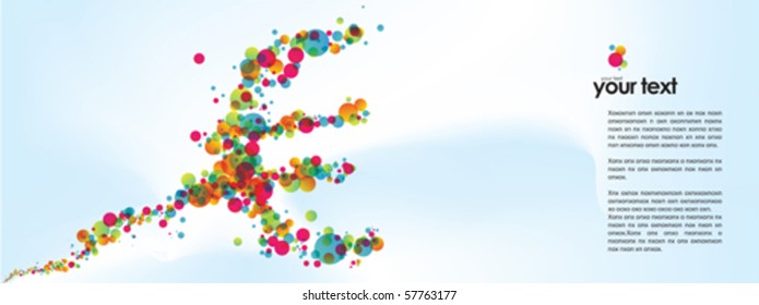 News about euro currency, euro sign.