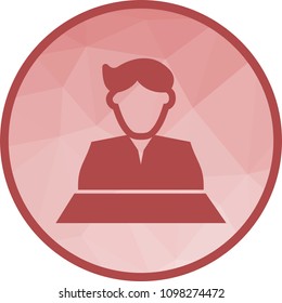 News Anchor Icon