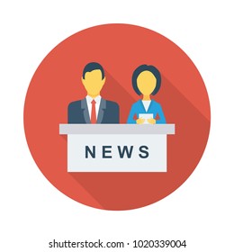 news anchor press 