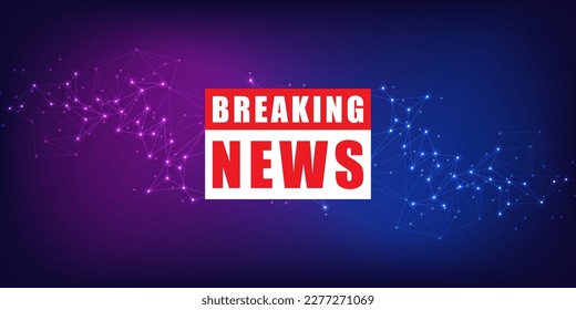 News background, breaking news. Breaking news modern concept