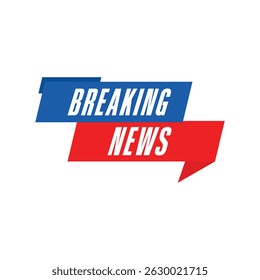news breaking logo icon vector design template