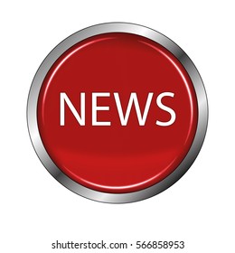 news button isolated on a white background
