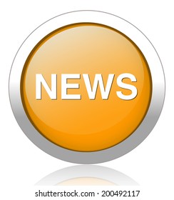News button - vector illustration