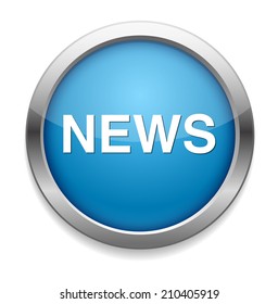 News button - vector illustration