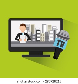 news concept design, vector illustration eps10 graphic 