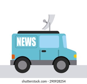 news concept design, vector illustration eps10 graphic 