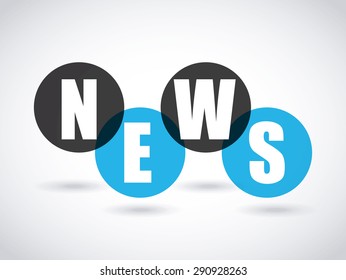 news concept design, vector illustration eps10 graphic 