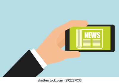 news concept design, vector illustration eps10 graphic 