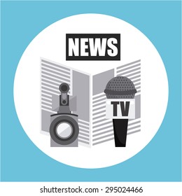 news concept design, vector illustration eps10 graphic 