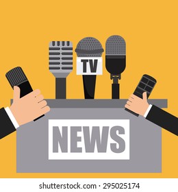 news concept design, vector illustration eps10 graphic 