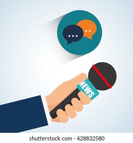 News design. Broadcasting concept. communication icon