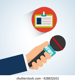 News design. Broadcasting concept. communication icon