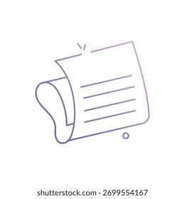 Noticias Evento Vector icono Ilustración de stock