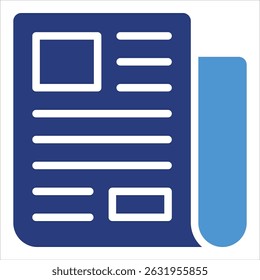Elemento Ícone Do News Feed Para O Design