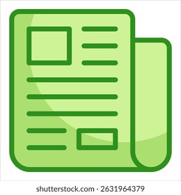 Elemento Ícone Do News Feed Para O Design