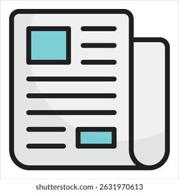 Elemento Ícone Do News Feed Para O Design