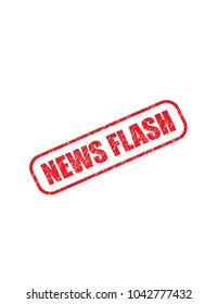 News flash stamp