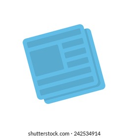 News icon (flat design)