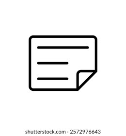 News icon flat editable icon mark