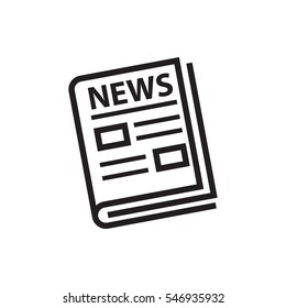 news icon illustration isolated vector sign symbol