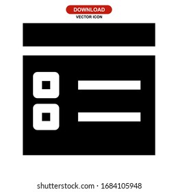 news icon or logo isolated sign symbol vector illustration - high quality black style vector icons
